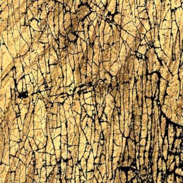 Imagem de Quadro Decorativo Gold Marbling Textura Arte Moderna para Parede de Luxo 30x30cm