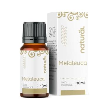 Imagem de ORGÂNICO NATURAL Óleo Essencial de Melaleuca 100% Puro - Multifuncional para Massagem e Aromaterapia - Purificante, Desintoxicante, Repelente e Revitalizante - Vegano - 10ml