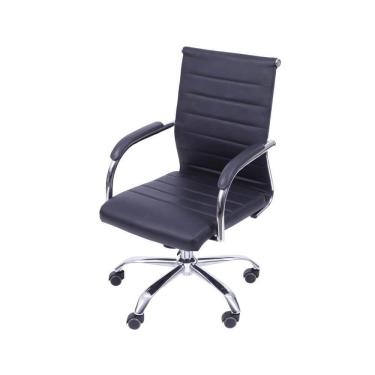 Imagem de Cadeira De Escritório Florença Baixa - Preta