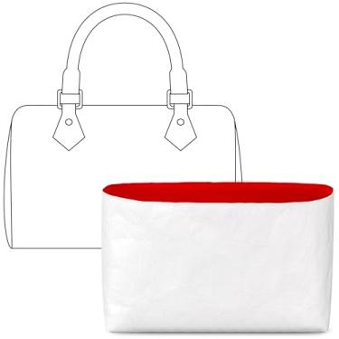 Imagem de FANJI Project Inserção organizadora de bolsa para LV Speedy 20, ajuste personalizado dentro premium Rogue Coeur leve e resistente à água