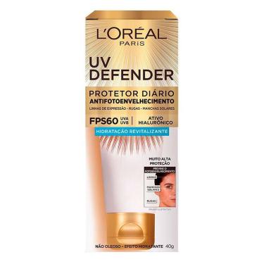 Imagem de Protetor Solar Diário LOréal Paris - Uv Defender Hidratação FPS 60-Feminino