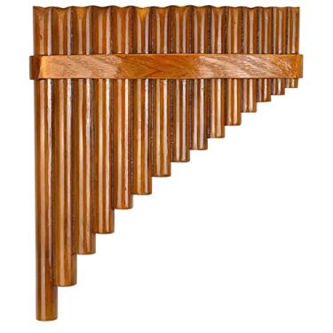 Imagem de Flauta de bambu natural, flauta, instrumento de sopro, flauta artesanal (cor: B)