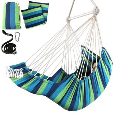 Imagem de Silla hamaca Chihee con reposapiés y 2 cojines, capacidad de 227 kg