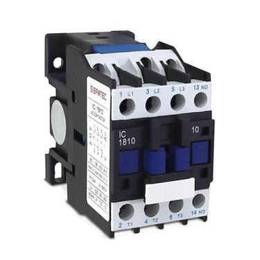 Imagem de Sibratec Contator Tripolar Ic 1810 18a Trifásico 1na 24vca