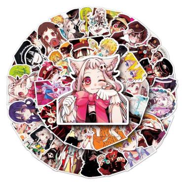 Imagem de Pacote de adesivos Toiletbounds Hanakokuns Anime Waterproof 50 unidades