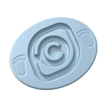 Imagem de UGPLM Atividade do Balanço Crianças Brinquedos de Toy Brinquedos Multipernos de Wobble Board Rocking Changing para Escola ao ar livre adolescentes, Azul