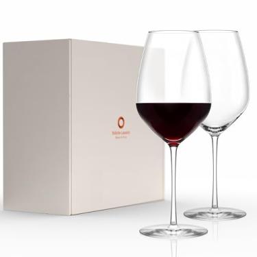 Imagem de Stölzle Lausitz Taças de Bordeaux Fino Conjunto 2 Peças, 655 ml – Elegantes Taças de Cristal para Vinho Tinto – Ideais Bordeaux, Cabernet & Merlot – Resistentes, Lava-Louças & Presente Sofisticado