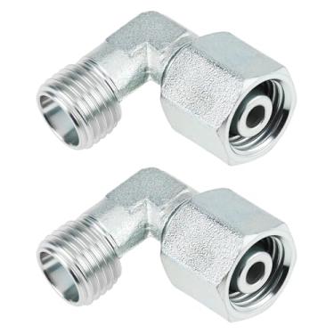 Imagem de LT Easiyl 2 peças M14x1,5 DIN macho para fêmea 90 M14 escavadeira hidráulica 90° compatível com mini escavadeira da China