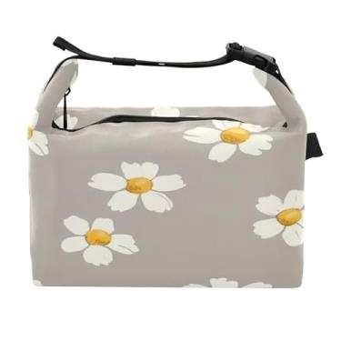 Imagem de STAYTOP Lancheira linda margarida com fivela de alça, lancheira isolada para meninos e meninas, lancheira térmica para trabalho escolar