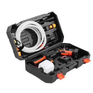 Imagem de aqxreight Lavadora de Carro Sem Fio de 20V Pistolas de água de Alta Pressão Ajustáveis ​​Máquina de Lavar Doméstica água Leve para Compactar ou Qualquer de Qualquer Fonte Torneira Fresca Lavadora de