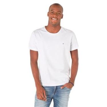 Imagem de Camiseta Aramis Masculina Basic Lisa Branca-Masculino