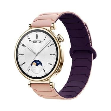 Imagem de Pulseira Magnética De Silicone De 18mm 20mm 22mm Para Samsung Galaxy W