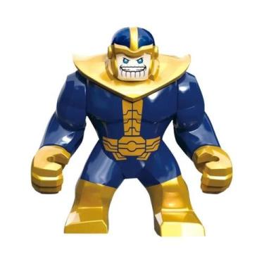 Imagem de Figuras De Animais Super-Heróis Da Marvel Blocos De Montar Thanos Hulk