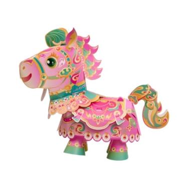 Imagem de Nishiyuenyi Conjunto de Lanternas Decorativas Artesanais com Desenho de Cavalo de Desenho Animado, Ideais para Decorar Casa, Reuniões Familiares E Restaurantes, Estilo E