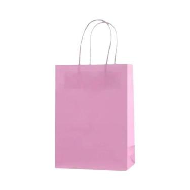 Imagem de Sacolas De Presente Coloridas De Papel Kraft, 10 Unidades, Sacolas De 