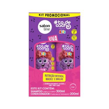 Imagem de Kit Shampo + Condicionador todecachos - uva Salon Line