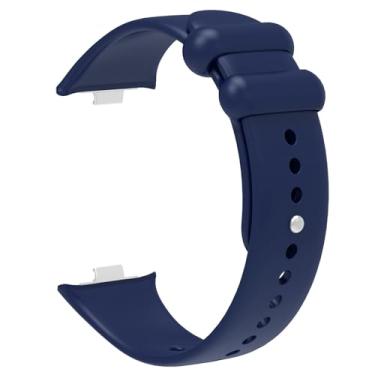 Imagem de FFHDJL Pulseira de silicone para Xiaomi Mi Band 8 Pro de substituição esportiva respirável para pulseira MiBand 8pro, For Miband 8 Pro, Ágata