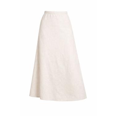 Imagem de Saia Midi Stella Elegante com Caimento Leve