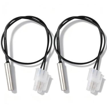 Imagem de Peças de reposição para termistor de geladeira 2188819 para Whirlpool, KitchenAid, Kenmore e Maytag, substitui 1057763, 2216113, AH968736, EA968736, PS968736, pacote com 2