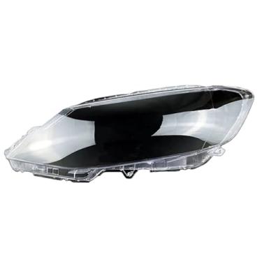 Imagem de Caso do farol Compatível com nissan tiida 2016 2017 2018 frente do carro claro farol capa cabeça luz lente tampas abajur transparente escudo(Left)