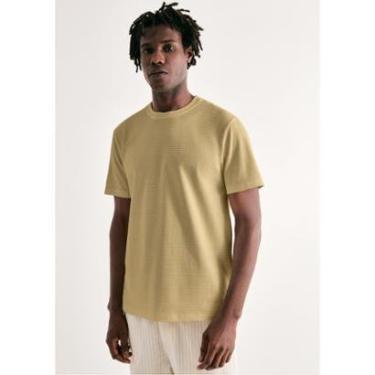 Imagem de Camiseta Masculina Regular Texturizada-Masculino