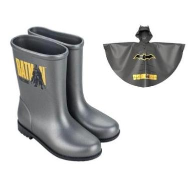 Imagem de Bota Infantil Galocha Meninos Grendene Kids Batman 23056-Masculino