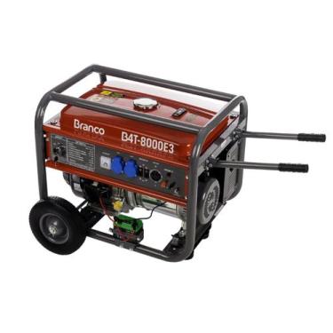 Imagem de Gerador Gasolina 6,5Kva Trifásico 220V B4T-8000E3 220 Branco
