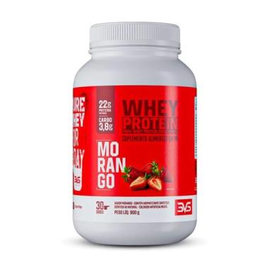 Imagem de Whey Protein Concentrado 3VS - Morango