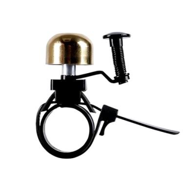 Imagem de Ciclismo bicicleta de estrada sino bicicleta montanha liga cobre do vintage equilíbrio bicicleta dmall bell equipamentos equitação(Gold)