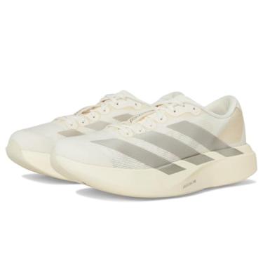 Imagem de adidas Tênis feminino Ironmt/Cblack Adizero Evo SL W preto ferro met./Core Black 35 EUA, Wonder White/Cyber Metallic/Warm Vanilla, 5.5 Wide