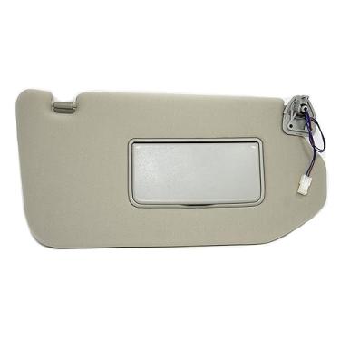 Imagem de S Sentinel Parts Viseira de sol bege compatível com Nissan Pathfinder 2013-2019, Infiniti QX60 2014-2019, Infiniti JX35 2013 (lado direito)