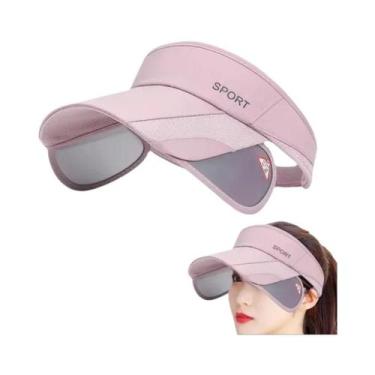 Imagem de Chapéu De Proteção Solar Casual Para Verão Masculino E Feminino Com Ab