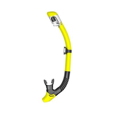 Imagem de Snorkel De Silicone De Grau Alimentício Com Válvula Superior Para Resp