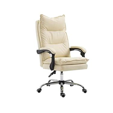 Imagem de Cadeira de escritório executiva cadeira de jogos de computador cadeira ergonômica de videogame cadeira de couro chefe cadeiras de mesa bancos (cor: A) (B)