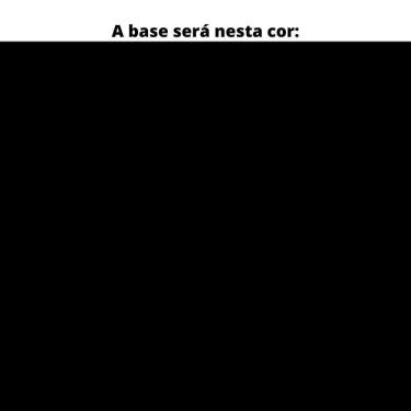 Imagem de Mesa De Escritório Pé Painel Pe25 Em Mdp 90 X 60 Cm Cor Noce Naturalle E Base Preta