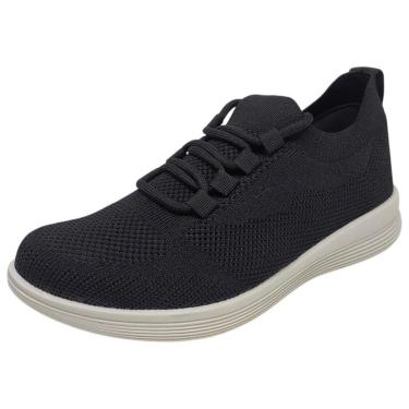 Imagem de Tênis Feminino Tricot Respirável Conforto Casual Usaflex-Feminino