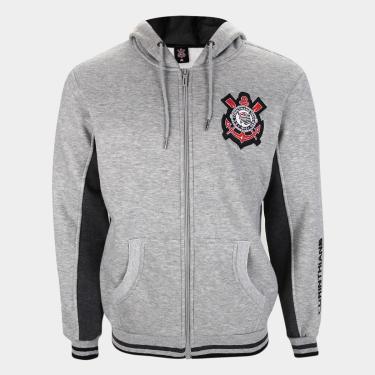 Imagem de Jaqueta Corinthians Moletom SPR C/ Capuz Masculina-Masculino