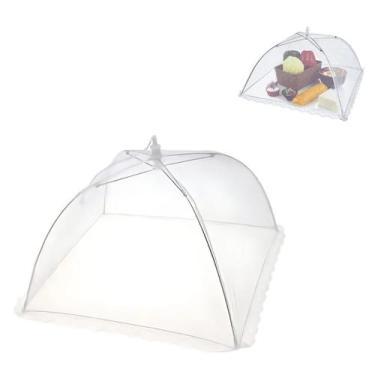 Imagem de 12 Telas Protetor de Comida Rede Tule Ideal Mesa Cozinha 32cm - Ami