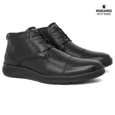 Imagem de Bota Casual Ferracini 24h Fluence Couro Legítimo com Cadarço Palmilha Macia Confortável 5542-559-Masculino