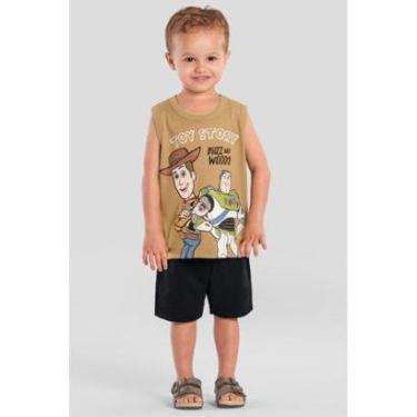Imagem de Regata infantil menino do Toy Story Brandili-Masculino