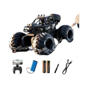 Imagem de Crawler RC 4WD À Prova d'Água IPX7 Com Câmera HD, Controle Por Gestos 