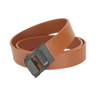 Imagem de Cinto Tático Masculino De Couro Genuíno Com Fivela Automática De Luxo 