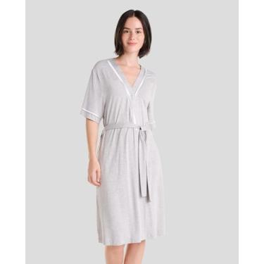 Imagem de Roupão Pluma - Lohe, Cinza, GG