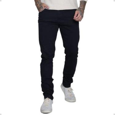 Imagem de Calça Jeans Masculina Básica Confortável Com Elastano Casual Moderna -