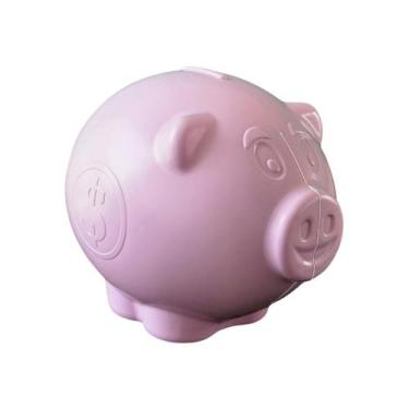 Imagem de Cofrinho Gigante Big Pig de Plástico Porquinho Cofre Para Guardar Moed