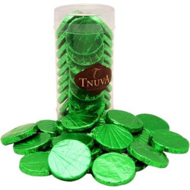 Imagem de Moedas de Chocolate Sabor Menta Tnuva 100g