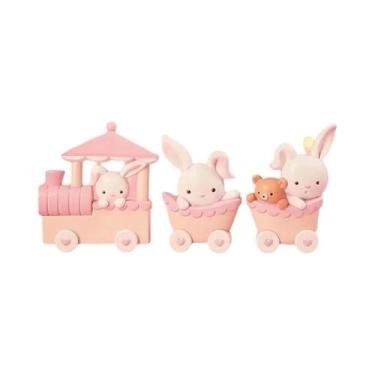 Imagem de Topo De Bolo De Unicórnio Com Arco-íris Para Meninas, 9 Peças, Decoraç