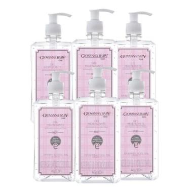 Imagem de Kit C/6 Gel Higienizante Giovanna Baby Classic 500ml