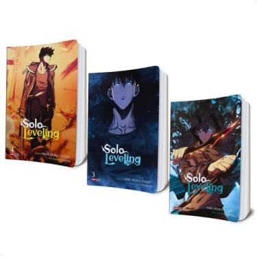 Imagem de Solo Leveling Manhwa, Mangá Volume 2 Ao 4 Full Color  KIT Panini