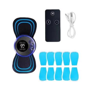 Imagem de Massageador Elétrico Portátil EMS Para Pescoço, Estimulador Muscular C